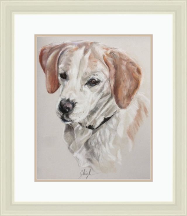 A4 Pastel Dog Portrait