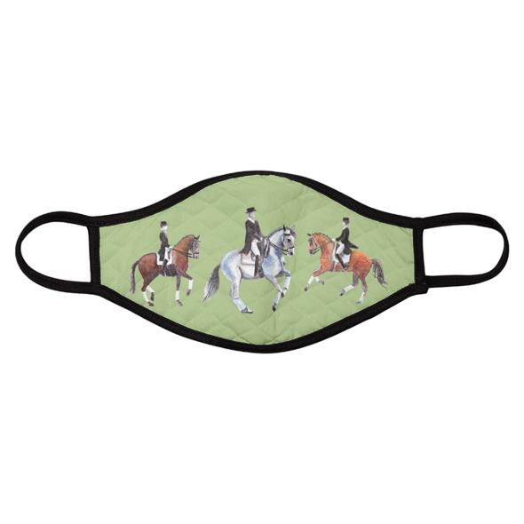 Dressage Horse Facemask (Large Adult)