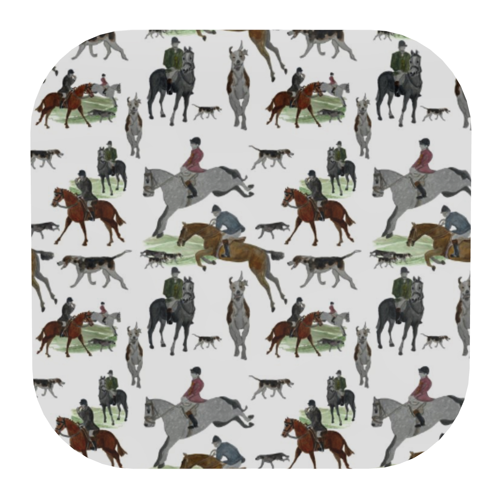 Pack of 4 Horse Sports Coasters