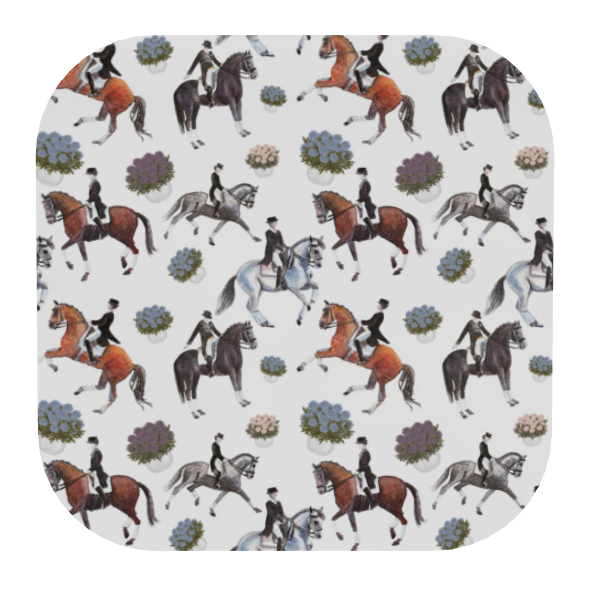 Pack of 4 Horse Sports Coasters