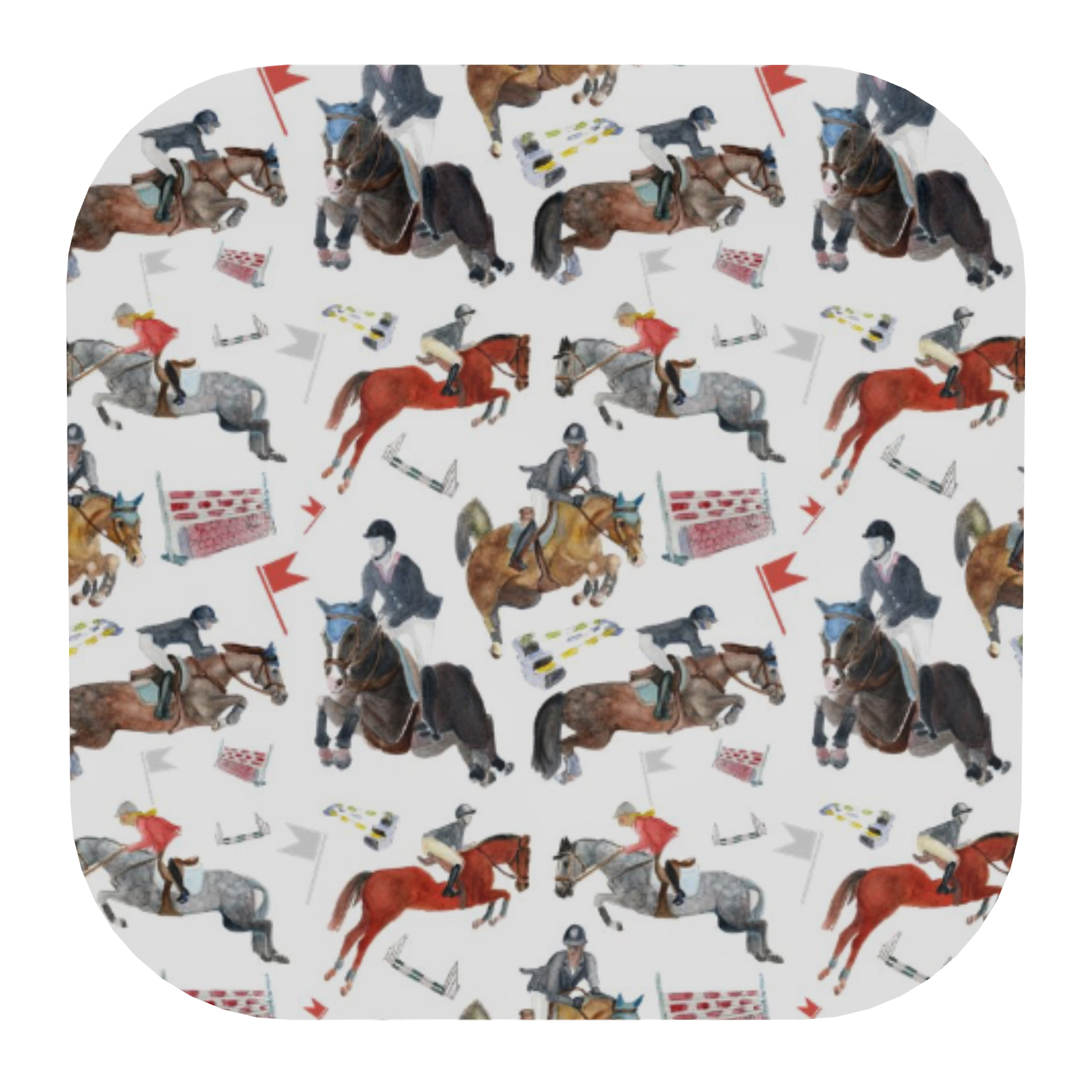 Pack of 4 Horse Sports Coasters