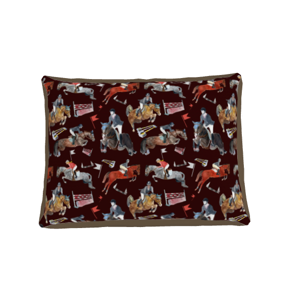 Showjumpers Pet Bed (Large(90cmx70cm))